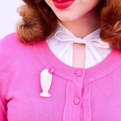 Shake Rattle And Roll! Brooch