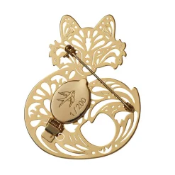 She'S So Foxy Perfume Brooch