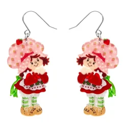 Simple Strawberry Pleasures Drop Earrings