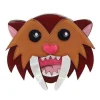 Smilodon Smiles Sabre Tooth Tiger Brooch
