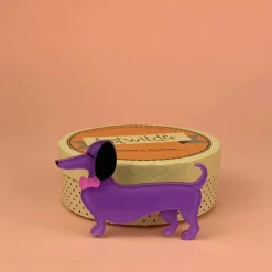 Spiffy The Sausage Dog Brooch