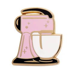 Spin Me Right Round Enamel Pin