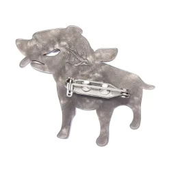 Staffy Stan Mini Brooch