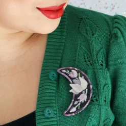 Steel Magnolias Brooch
