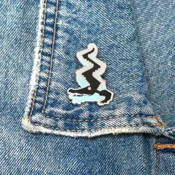 Stylish Smile Enamel Pin