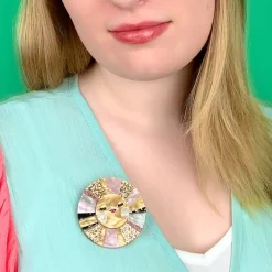 Sun Charmer Brooch