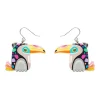 Tara The Toucan Drop Earrings