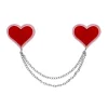 Tenderheart Double Brooch