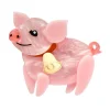 That'Ll Do Pig Brooch
