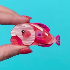 The Blissful Blobfish Brooch