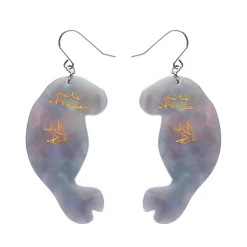 The Dutiful Dugong Drop Earrings