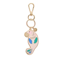 The Dutiful Dugong Enamel Key Ring
