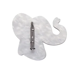 The Elated Elephant Brooch