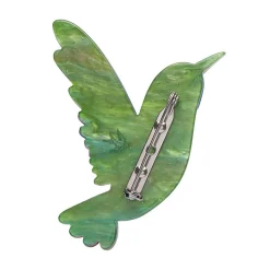 The Hardworking Hummingbird Brooch