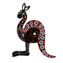 The Kangaroo 'Yuri' Brooch
