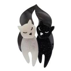 The Lovecats Brooch