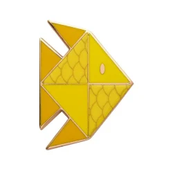 The Memorable Goldfish Enamel Pin