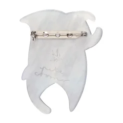 The Mercurial Manta Ray Brooch
