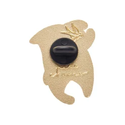 The Mercurial Manta Ray Enamel Pin