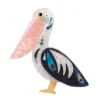 The Perceptive Pelican Brooch