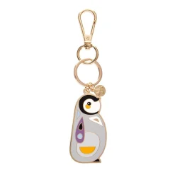 The Promising Penguin Enamel Key Ring