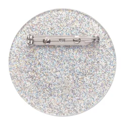 Tiny Blue Dot Brooch