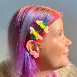 To Bee Or Not To Bee Hair Clips Set - 2 Piece
