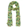 Tranquil Leaves Large Neck Scarf
