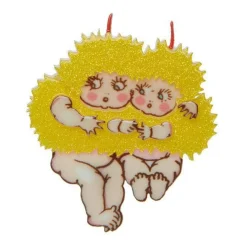 Wattle Babies Brooch