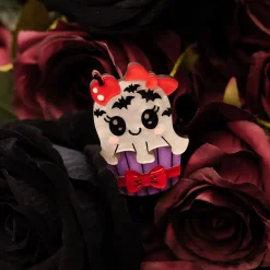 With A Scary On Top! Brooch