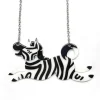 Zebra Crossing Necklace