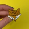 Zero Fox Given Enamel Pin